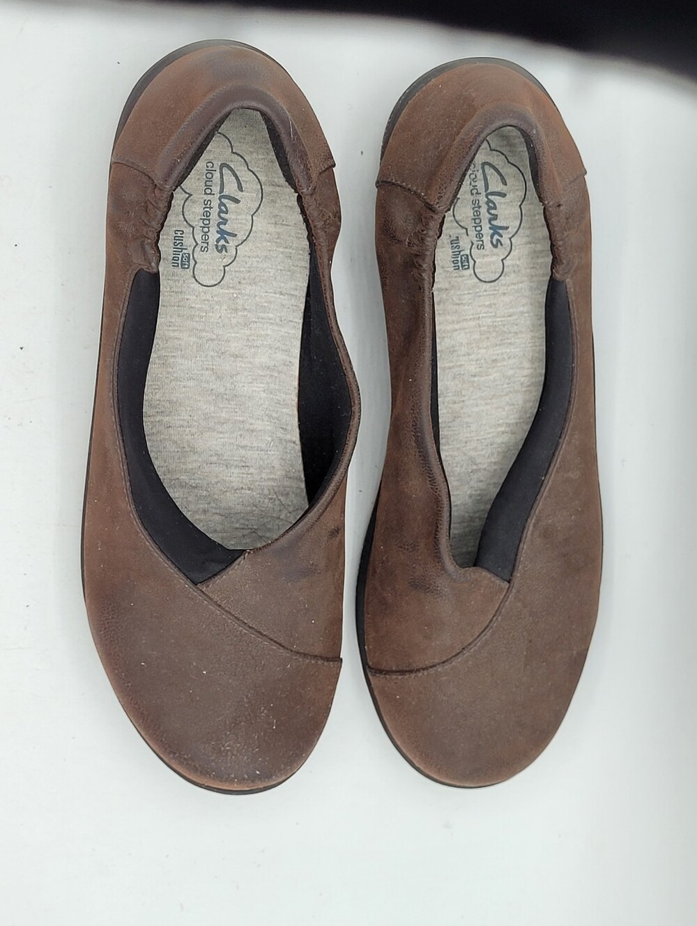 Clarks Sillian Jetay Brown slip-on flats Size 7 - Picture 15 of 16